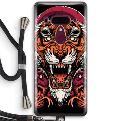 Tiger and Rattlesnakes: HTC U12+ Transparant Hoesje met koord