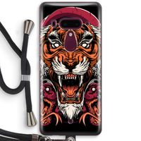 Tiger and Rattlesnakes: HTC U12+ Transparant Hoesje met koord