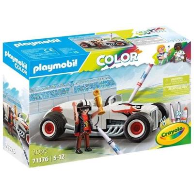 PLAYMOBIL 71376 PLAYMOBIL Kleur: Raceauto - Creëer nieuwe verhalen in jouw kleuren - Vanaf 5 jaar
