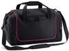 Quadra QS77 Teamwear Locker Bag - Black/Fuchsia - 47 x 30 x 27 cm
