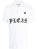 Philipp Plein chemise Gothic Plein à logo imprimé - Blanc - thumbnail