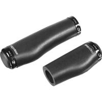 Ergotec handvatten kyoto siliconen lang/kort zwart