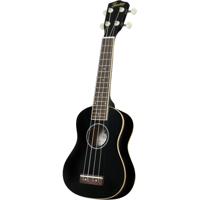 Fazley K21B-W sopraan ukelele zwart - thumbnail