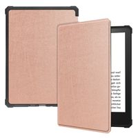 Lunso - sleepcover hoes - Kindle Paperwhite 2021 (6.8 inch) - Rose Gold