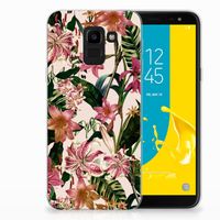 Samsung Galaxy J6 2018 TPU Case Flowers