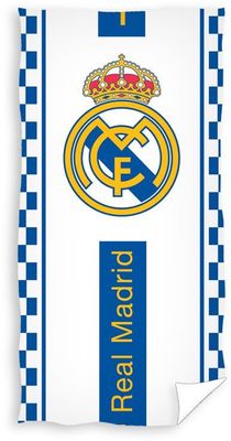 Real Badlaken real madrid wit/blauw bloc