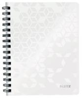 Leitz WOW schrift ft A5, gelijnd, wit
