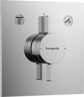 Hansgrohe DuoTurn E kraan inbouw voor 2 functies, chroom