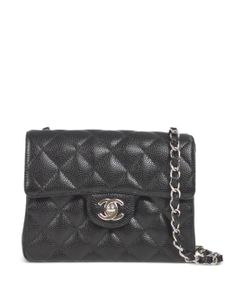 CHANEL Pre-Owned mini sac porté épaule Classic Flap (2003) - Noir