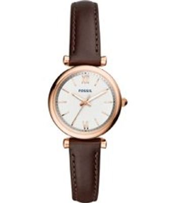 Horlogeband Fossil ES4472 Leder Bruin 12mm