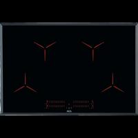 AEG 3000 serie Pure Black inductie Kookplaat 80 cm IPE8453SFB