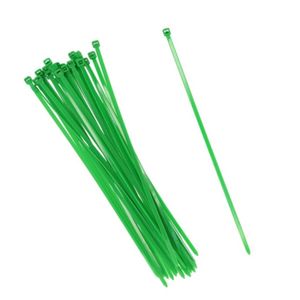 30x stuks Kabelbinders  tie-wraps groen 30 cm   -