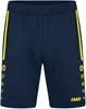 JAKO 8589D Trainingsshort Allround Dames - Marine/Fluogeel - 34