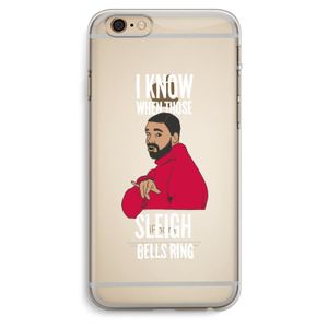 Sleigh Bells Ring: iPhone 6 Plus / 6S Plus Transparant Hoesje