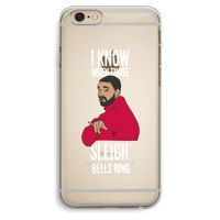 Sleigh Bells Ring: iPhone 6 Plus / 6S Plus Transparant Hoesje