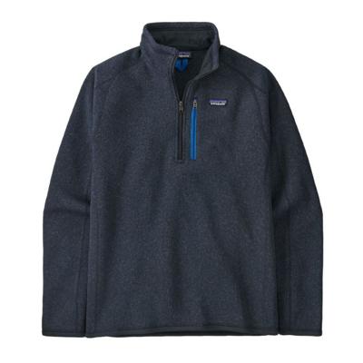 Patagonia Better Sweater 1/4 Fleece Heren Pitch Blue L