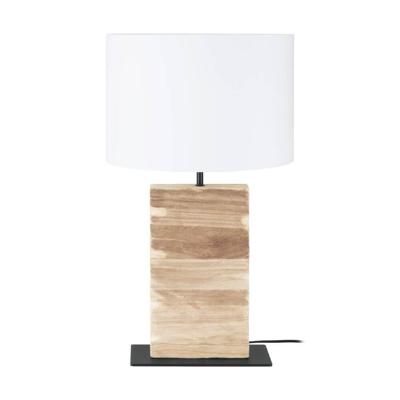Stars of Light TafellampContessore recht hout met wit - 39917