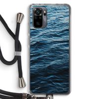 Oceaan: Xiaomi Redmi Note 10 Pro Transparant Hoesje met koord