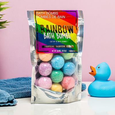 Regenboog bruisballen