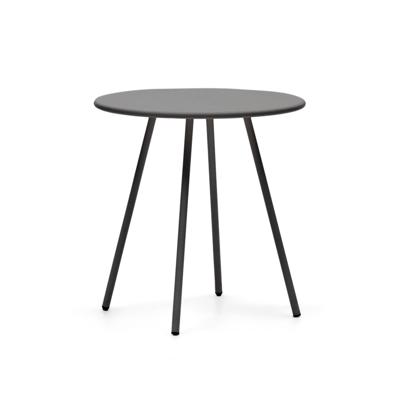 Kave Home Outdoor Bistrotafel 'Montjoi' 70cm, kleur Donkergrijs