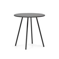 Kave Home Outdoor Bistrotafel 'Montjoi' 70cm, kleur Donkergrijs