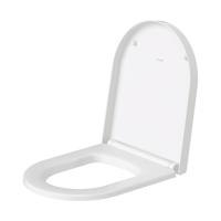 Duravit ME by Starck WC-zitting - 43.8x37.4x4cm - compact - softclose - quickrelease - zijdemat wit 0020193200 Duravit ME by Starck WC-zitting - 43.8x37.4x4cm - compact - softclose - quickrelease - zijdemat wit 0020193200