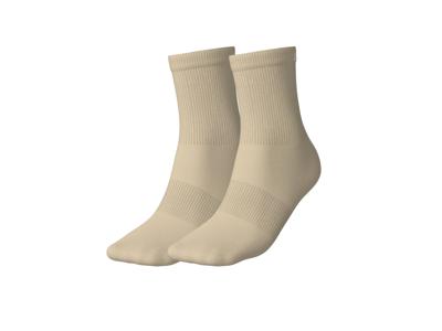 CRIVIT 2 Paar dames pilates sokken (Beige/wit, 39-42) CRIVIT 2 Paar dames pilates sokken (Beige/wit, 39-42)