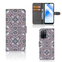 OPPO A16/A16s/A54s | Bookcase | Flower Tiles OPPO A16/A16s/A54s | Bookcase | Flower Tiles