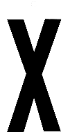 Metafranc Plakletter 100Mm Zwart X - WU0510500