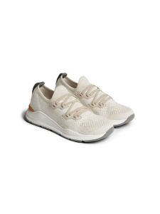 Brunello Cucinelli Kids baskets en maille - Tons neutres