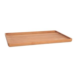 Houten dienblad met opstaande rand 29 x 18,5 cm