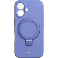 White Diamonds Cover Mag Urban Stand Case für Apple iPhone 16, Blau Backcover Apple iPhone 16 Blauw