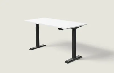 Desktronic HomeOne bureau Zwart / Wit / 160x80 cm