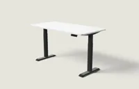 Desktronic HomeOne bureau Zwart / Wit / 160x80 cm