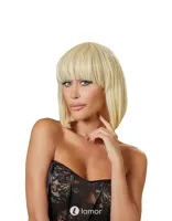 * COTTELLI Lichtblonde bob pruik, CC0700827