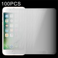 100 stuks voor iPhone 8 Plus & iPhone 7 Plus 0 26 mm 9H oppervlakte hardheid 2.5D explosieveilige getemperd glas Non-full Screen Film