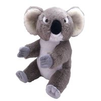 Pluche grijze koala beer/beren knuffel 30 cm speelgoed