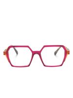 Etnia Barcelona lunettes de vue Tolosa à monture oversize - Marron