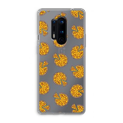 You Had Me At Pizza: OnePlus 8 Pro Transparant Hoesje