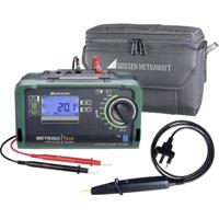 Gossen Metrawatt METRISO TECH - Set Isolatiemeter Kalibratie (DAkkS) 50 V, 100 V, 250 V, 500 V, 1000 V 200 GΩ - thumbnail