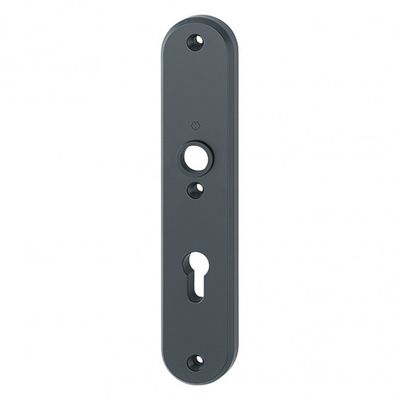 HOPPE Veiligheidsschild PC92 Binnenschild Ovaal 3214 Zwart