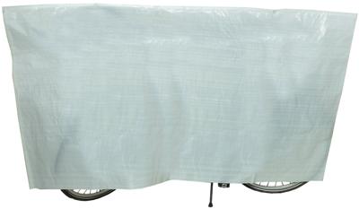 Vk fietsbeschermhoes (1) hoes wit z/ringen