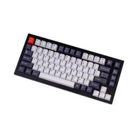 Keychron Key DouShot PBT Bu/Bk/Wh Full OEM US keycaps 137 Stuks, US-Layout (ANSI)