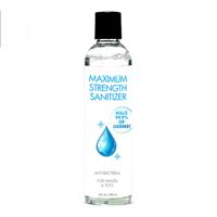 XR Brands Maximale Kracht Sanitizer voor Handen en Speelgoed - 8 fl oz / 236 ml