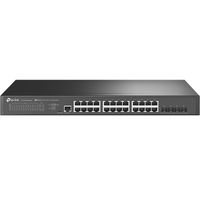 TP-Link TL-SG3428X-M2 netwerk-switch Managed L2+ 2.5G Ethernet (100/1000/2500) 1U Zwart - thumbnail