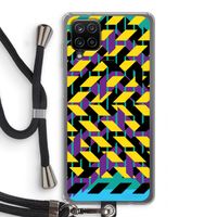 Skew Bee 3: Samsung Galaxy A12 Transparant Hoesje met koord