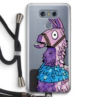 Lama: LG G6 Transparant Hoesje met koord