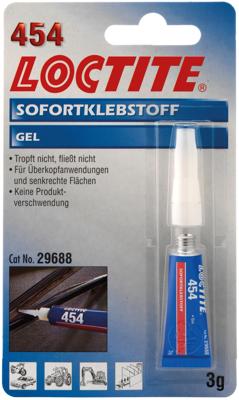 LOCTITE Second glue 3 gr. gel tube sb
