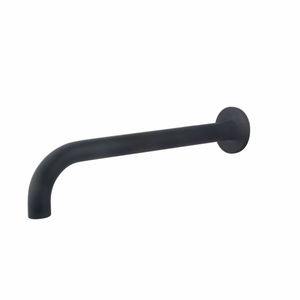 Wiesbaden Wastafelkraan Uitloop Rond 31,3 cm Mat Zwart
