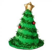 Kerstboom hoed - thumbnail
